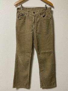 Levi’s 517 Cords W31/L30 MADE IN USA スタプレ リーバイス 白タグ ベージュ コーデュロイ 70s 80s Vintage 実寸W30/L29