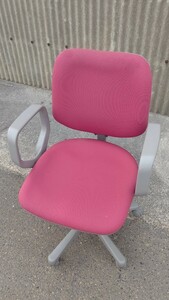 オカムラ okamura CG-Eシリーズ　オフィスチェア　ワークチェア　PCチェア 事務椅子 赤【中古オフィス 家具】 