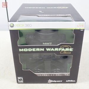 1円〜 未開封 XBOX360 北米版 コールオブデューティ Call of Duty MODERN WARFARE 2 PRESTIGE EDITION 暗視ゴーグル ACTIVISION【20