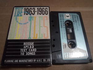 ザ・ビートルズ 3 1963-1966　カセットテープ