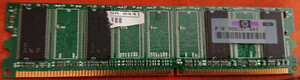 【動作確認済】PC用メモリ HP製 305957-041 DDR SDRAM 256MB PC2700 Non-ECC 333MHz 2.5V CL2.5 RAM