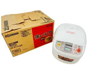 三553☆【開封済未使用品】ZOJIRUSHI 象印 IH炊飯ジャー 1.8L 1升炊き 極め炊き 炊飯器 NP-EC18型 2009年製☆