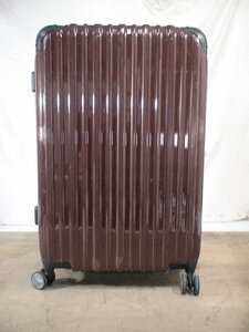 4104　ワインレッド　TSAロック付　スーツケース　キャリケース　旅行用　ビジネストラベルバック