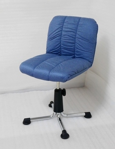 即決 光製作所 旧製品 学習机向け 回転チェア 学習椅子 ブルー