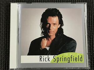 リック・スプリングフィールド THE BEST OF RICK SPRINGFIELD　ベスト　歌詞カードなし