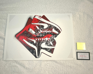 DEATH NYC ナイキ NIKE ジョーダン1 JORDAN ヴィトン LOUISVUITTON SNKRS 世界限定100枚 ポップアート アートポスター 現代アート Banksy