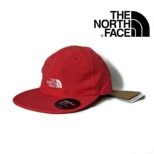 1円～!売切!【正規新品】THE NORTH FACE◆CLASS V BALLCAP 帽子 キャップ US限定 ロゴ刺繍 男女兼用 ナイロン アウトドア(OS)赤 180623-5