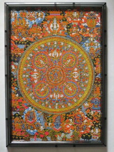 ジグソーパズル・糊付済みの完成品 『釈迦牟尼仏陀曼荼羅』 1000ピース(約26×38cm)　送料1000円