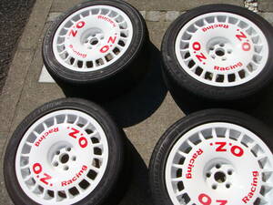 OZ RALLY RACING O.Z. ラリーレーシング　17インチ8J　オフセット+35　ハブ径Φ54.1 PCD100-5穴 4本