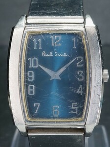 Paul Smith ポールスミス 1022-H21076 メンズ アナログ クォーツ 腕時計 ブルー文字盤 メタルベルト ステンレススチール 新品電池交換済み