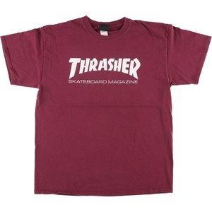 古着 スラッシャー THRASHER サーフ スケートTシャツ メンズL /eaa446438