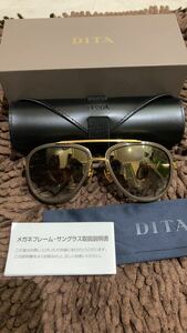 DITA MACH TWO ディータ　マック2 サングラス　Roland ローランド　新色　DRX-2031-G-GRY-GLD-60 眼鏡　メガネ　めがね