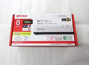 未開封 BUFFALO バッファロー 8ポート スイッチングハブ LSW6-GT-8NP/WH 未使用保管品