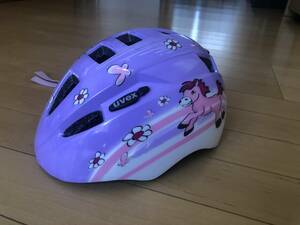 UVEX kids 2 自転車用子供 ヘルメット 46-52cm　パープル