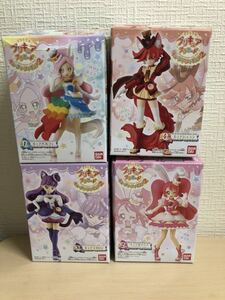 バンダイ　プリキュアアラモード【キューティーフィギュア2 全4種セット】箱開封済み中身未使用品