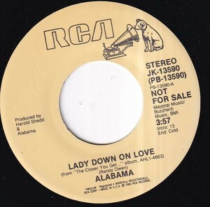 Alabama - Lady Down On Love / Lady Down On Love (A) FC-Q572