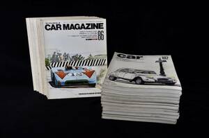 昭和ビンテージ NEKO PUBLISHING出版 CAR MAGAZINE（1987年1月号〜）とスクランブル・カー・マガジン（1984年8月号〜）全21冊 TAK501