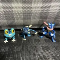 ポケモン ケロマツ ゲコガシラ ゲツコウガ 進化 フィギュア セット