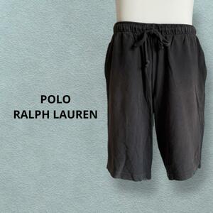 POLO RALPH LAUREN (L) 綿100% ハーフパンツ ロゴ刺