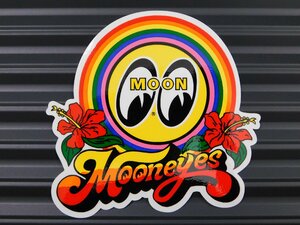 【MOONEYES・ムーンアイズ】※《レインボーステッカー》　ハイビスカス　(番品DM033)