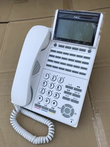NEC DT500 Series DTK-24D-1D(WH)TEL 24ボタンデジタル多機能電話機(WH) 中古　美品1 台のみ　茨城県〜着払発送 