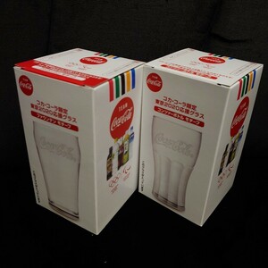 非売品 未使用 2020 コカコーラ 限定 グラス 記念 オリンピック タンブラー 2個 クリア 東京2020オリンピック Olympic コカ・コーラ 