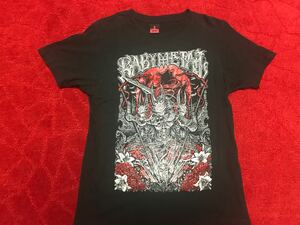 Mサイズ BABYMETAL ベビーメタル　METAL WALKURE　ワルキューレ　Tシャツ　TEE べビメタ　巨大キツネ祭り 666