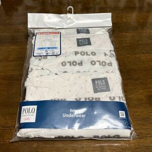 【新品未開封】 POLO 新生児肌着 5点セット　コンビ肌着　短肌着