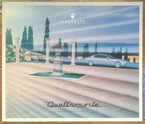 MASERATI マセラッティ Quattroporte クアトロポルテ カタログ Dec/2003