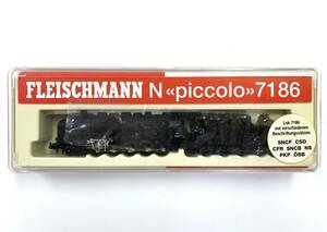 【 FLEISCHMANN 】 piccolo 7186 フライシュマン ピッコロ Nゲージ 蒸気機関車 鉄道模型 ドイツ製 ■ 未使用保管品