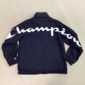 ■美品 Supreme x Champion シュプリーム チャンピオン ナイロンジャケット 122017 ロゴプリント アウター サイズS 黒 ブラック/0.60kg■