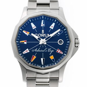 CORUM コルム アドミラルズカップ レジェンド 38 オートマチック 01.0131 SS メンズ 時計 2310331