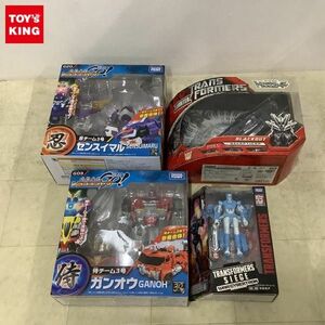 1円〜 未開封 トランスフォーマー 忍チーム3号 センスイマル、MD-01 ブラックアウト LIMITED SPECIAL COLOR Version他