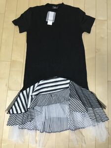 【新品】STELLA MARINA COLLEZIONE チュールTシャツワンピ