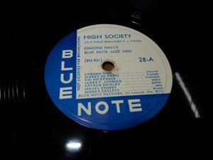 SP 78☆人気のBLUE NOTE☆28-A:HIGH SOCIETY☆28-B:BLUES AT BLUE NOTE☆EDMOND HALL