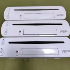 【動作確認済】WiiU 本体　3台　セット