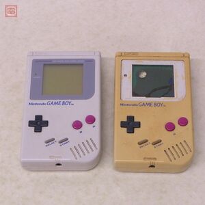 GB ゲームボーイ ブロス 本体 DMG-01 まとめて 2台セット 初代 任天堂 Nintendo ジャンク パーツ取りにどうぞ【10