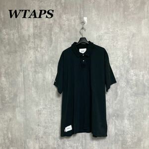 WTAPS POLO SS 03 USA SHIRT. COTTON 03 ダブルタップス ポロシャツ ブラック 