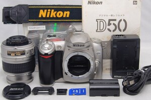 ●美品●初心者入門● Nikon ニコン D50 純正 レンズキット + AF-S 18-55 ●届いたらすぐに撮影OK●女性ならではの丁寧な対応で安心D70