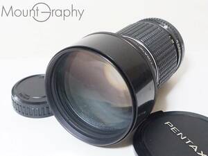 ★実用美品★ PENTAX ペンタックス SMC PENTAX-M☆ 300mm F4 ★完動品★ 前後キャップ、革ケース付 #i3887