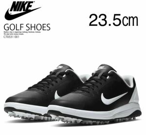 【送料無料】【新品】23.5㎝ Nike Infinity G Golf Shoe (Wide) ナイキ インフィニティ G ゴルフシューズ (ワイド) ブラック/ホワイト 黒白