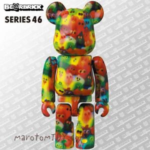 ベアブリック46★ベアブリック シリーズ46 ノーマル【パターン/PATTERN】ジョン・バーガーマン★BE@RBRICK SERIES 46