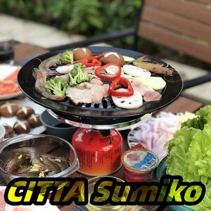 焼肉プレート　バーナー　アウトドア　焼き台　キャンプ　軽量　BBQ　室外　グリドル　OD