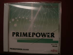 送料最安 120円～ CDF24：富士通 PRIMEPOWER 250/450　Manuals　マニュアルCD　１枚のみ