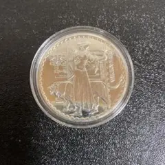 イギリス 銀貨　シルバー　ウナ　ライオン　ブリタニア　銀貨　イギリス　2001