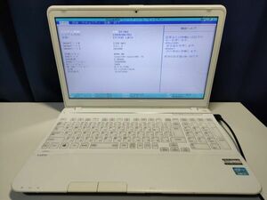 【ジャンク】NEC LaVie LS550/L PC-LS550LS1KSW i5仕様(CPU等欠品) BIOS起動可能 マザーボード 液晶パネル キーボードNG【動作確認済み】