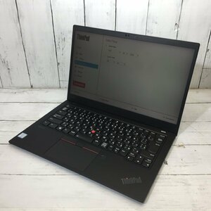 Lenovo ThinkPad X1 Carbon 20QE-S8GP0Q Core i7 8665U 1.90GHz/16GB/なし 〔B0120〕