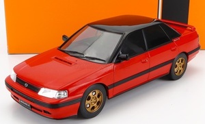 ixo　1/18　スバル・レガシー RS　red　1991