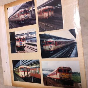 古い鉄道写真 88年代　12枚セット