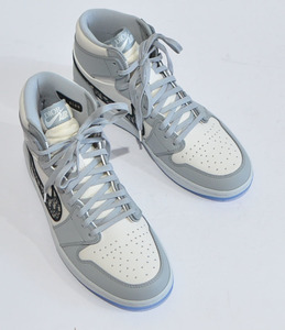 国内正規品 レシート付き 新品 AIR DIOR HIGH OG 42.5 エアジョーダン NIKE AIR JORDAN 1 ディオール Kim Jones ナイキ コラボ スニーカー